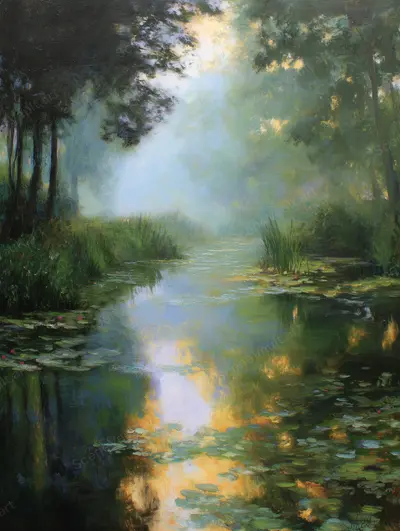 Water Light beneath the Canopy